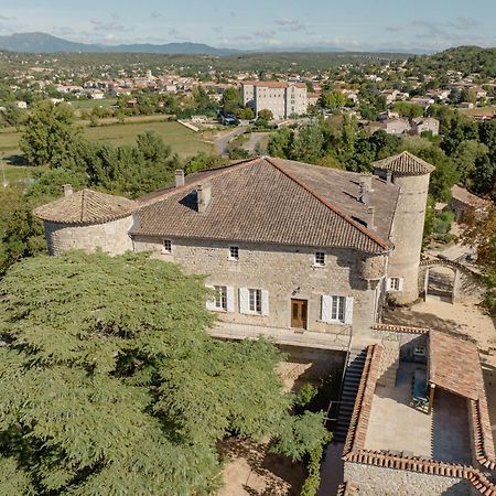 Chateau De Chaussy Ruoms Eksteriør billede
